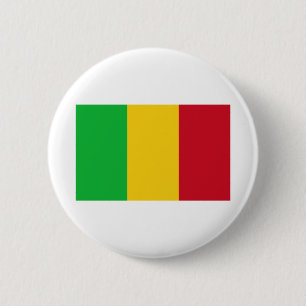 Bóton Redondo 5.08cm Bandeira do Mali