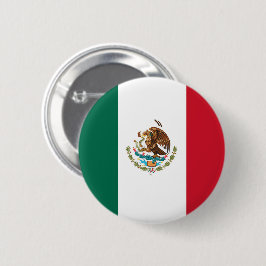 Bóton Redondo 5.08cm Bandeira do México
