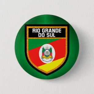 Bóton Redondo 5.08cm Bandeira do Rio Grande do Sul