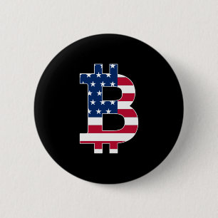 Bóton Redondo 5.08cm Bandeira Dos Eua Bitmoney-Bitmoney-Cryptocurrency-
