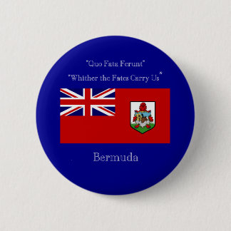 Bóton Redondo 5.08cm Bandeira e divisa de Bermuda