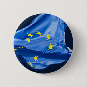 Bóton Redondo 5.08cm Bandeira europeia