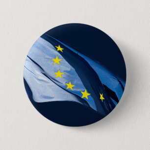 Bóton Redondo 5.08cm Bandeira europeia