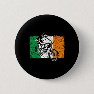 Bóton Redondo 5.08cm Bandeira Irlanda Legal Bandeira Irlandesa Vintage