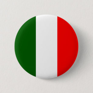 Bóton Redondo 5.08cm Bandeira italiana