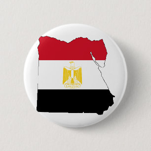 Bóton Redondo 5.08cm Bandeira/Mapa do Egito