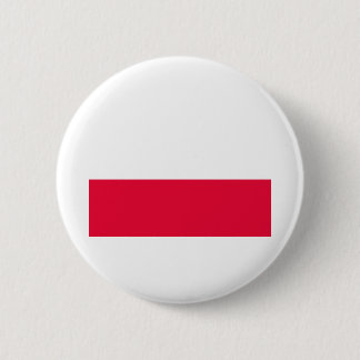 Bóton Redondo 5.08cm Bandeira Nacional da Polônia - Rzeczpospolita Pols