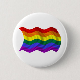 Bóton Redondo 5.08cm Bandeira ondulada da liberdade