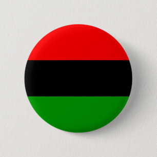 Bóton Redondo 5.08cm Bandeira pan-Africano