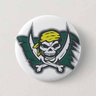 Bóton Redondo 5.08cm Bandeira Pirata