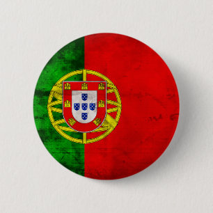 Bóton Redondo 5.08cm Bandeira portuguesa