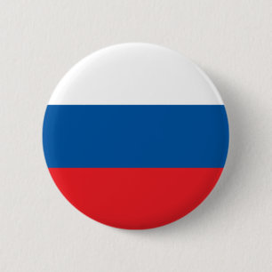Bóton Redondo 5.08cm bandeira russa