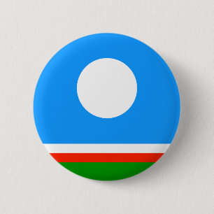 Bóton Redondo 5.08cm Bandeira Sakha