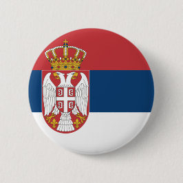 Bóton Redondo 5.08cm Bandeira Sérvia