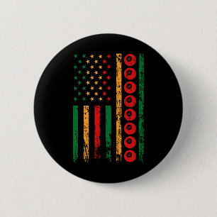 Bóton Redondo 5.08cm Bandeja Esportiva Americana de História Negra Bilh