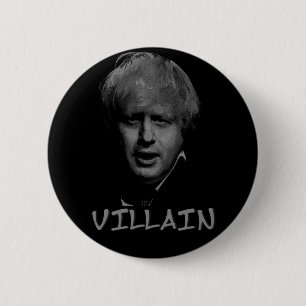 Bóton Redondo 5.08cm bandido de boris johnson