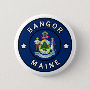 Bóton Redondo 5.08cm Bangor Maine