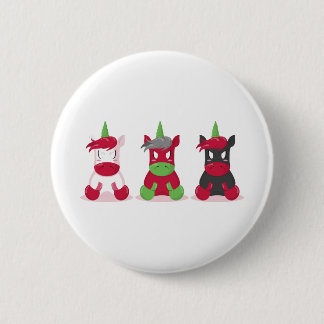 Bóton Redondo 5.08cm Banho Unicorn