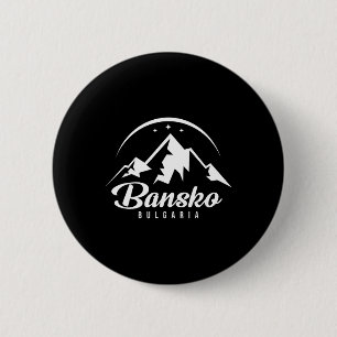 Bóton Redondo 5.08cm Bansko Bulgaria Ski Resort Skiting Snowboard