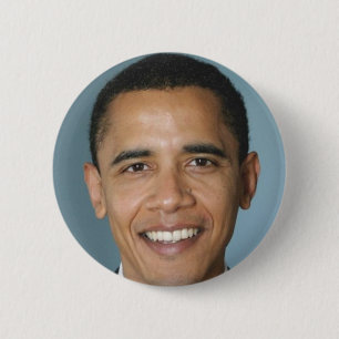 Bóton Redondo 5.08cm Barack Obama