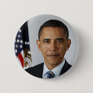 Bóton Redondo 5.08cm Barack Obama