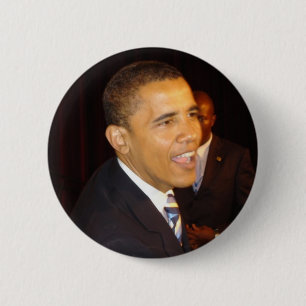 Bóton Redondo 5.08cm Barack Obama