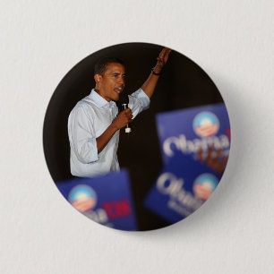 Bóton Redondo 5.08cm Barack Obama