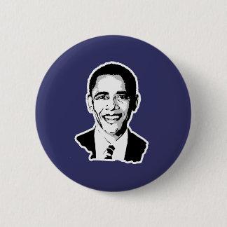 Bóton Redondo 5.08cm Barack Obama