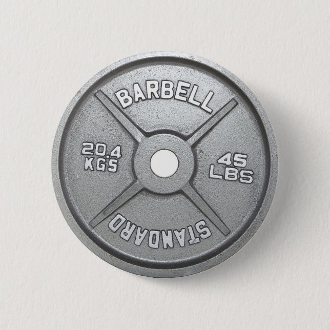 Bóton Redondo 5.08cm Barbell Plate (Frente)