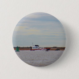 Bóton Redondo 5.08cm Barco Piloto de Harwich Haven