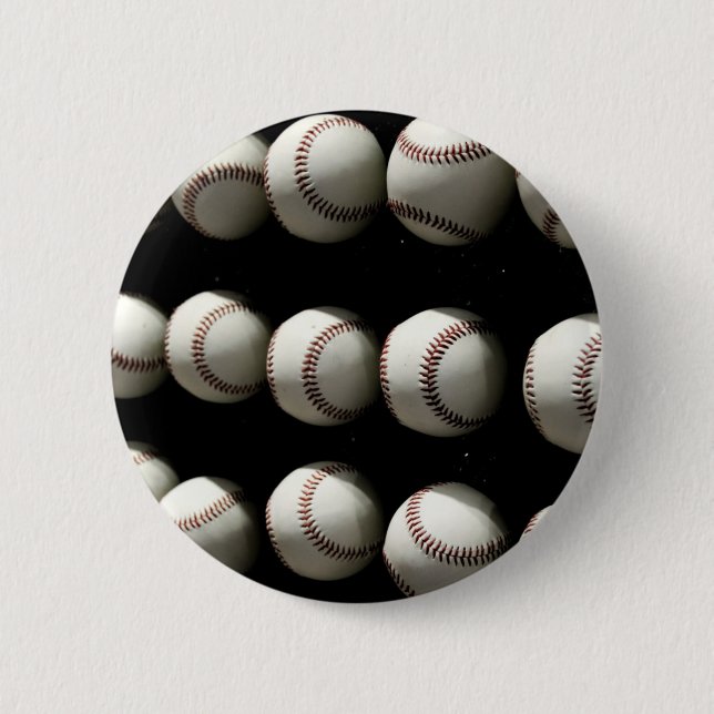 Bóton Redondo 5.08cm Baseballs (Frente)