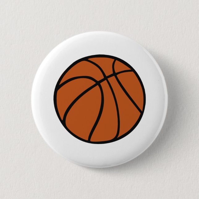 Bóton Redondo 5.08cm Basquetebol (Frente)