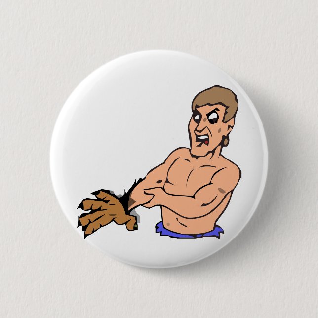 Bóton Redondo 5.08cm Bearman experimental (Frente)