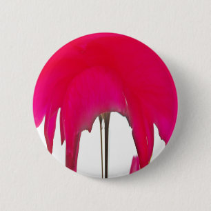 Bóton Redondo 5.08cm Beautiful amazing Red rose under the white sky