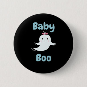 Bóton Redondo 5.08cm Bebê Boo Cute Halloween Crianças Ou Casais Present