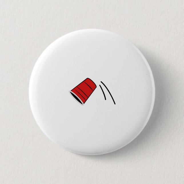 Bóton Redondo 5.08cm Bebendo de sacudir Jogos Engraçados (Frente)