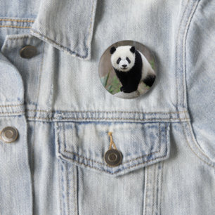 Bóton Redondo 5.08cm Bebês Mais Pobres Giant Panda Baby