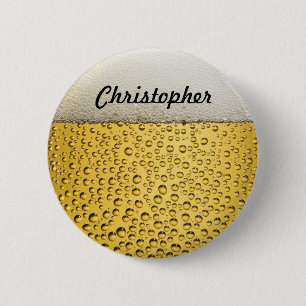 Bóton Redondo 5.08cm Beer Glass Personalize a foto