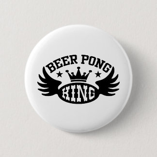 Bóton Redondo 5.08cm Beer Pong King