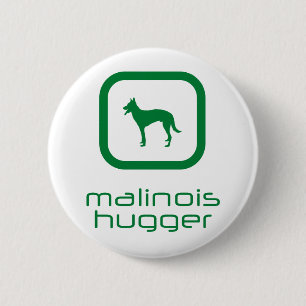 Bóton Redondo 5.08cm Belga Malinois