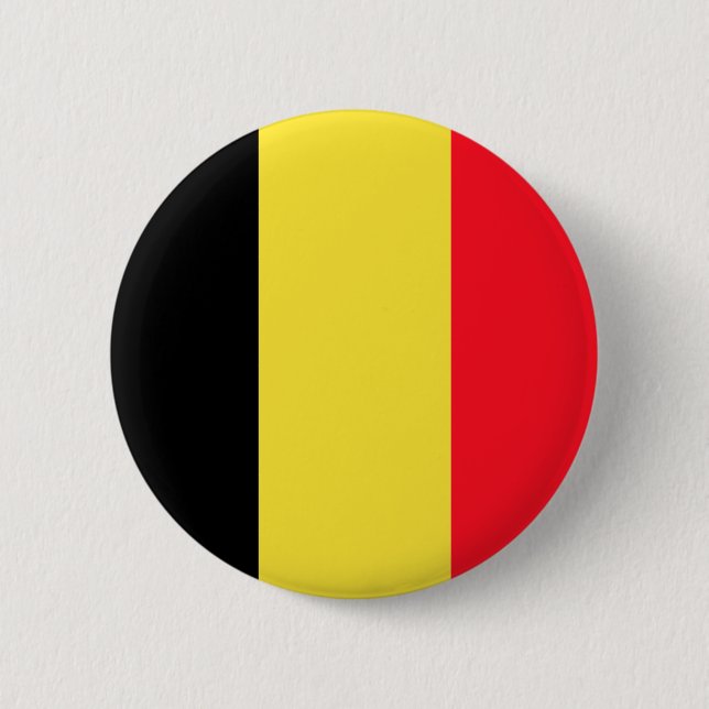 Bóton Redondo 5.08cm Bélgica (Frente)