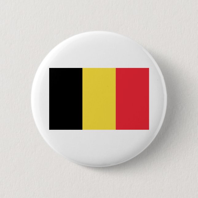 Bóton Redondo 5.08cm Belgien - Belgique - België - Bélgica Flag (Frente)