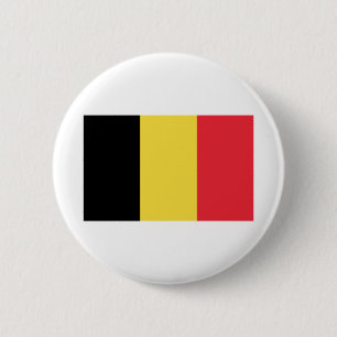 Bóton Redondo 5.08cm Belgien - Belgique - België - Bélgica Flag