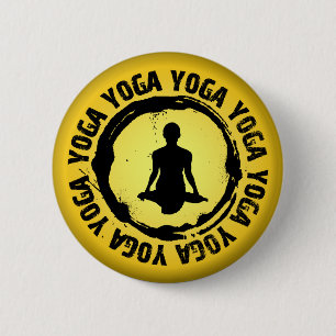 Bóton Redondo 5.08cm Belo Selo de Yoga