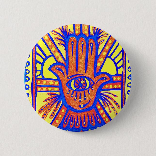 Bóton Redondo 5.08cm Bênçãos brilhantes (Frente)