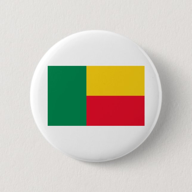 Bóton Redondo 5.08cm Benin Flag (Frente)