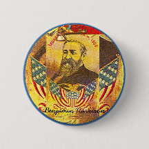 Benjamin Harrison - botão