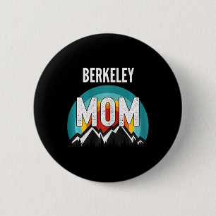 Bóton Redondo 5.08cm Berkeley Mãe Mãe Dia de as mães Mãe