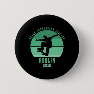Bóton Redondo 5.08cm Berlin Alemanha Skatista Urna Skate 4 