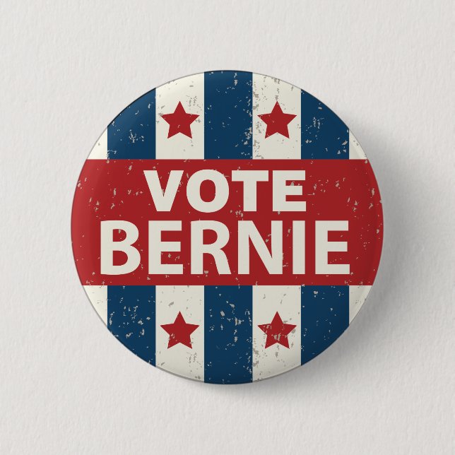 Bóton Redondo 5.08cm Bernie 2016 (Frente)